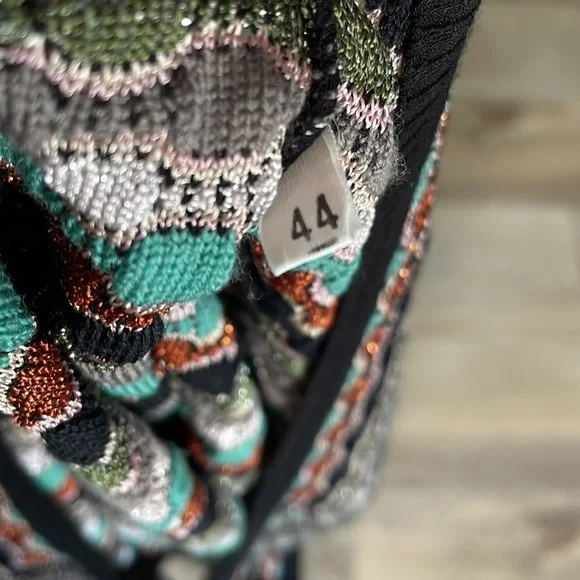 Vintage jewl tone Missoni Sweater - Picture 8 of 8